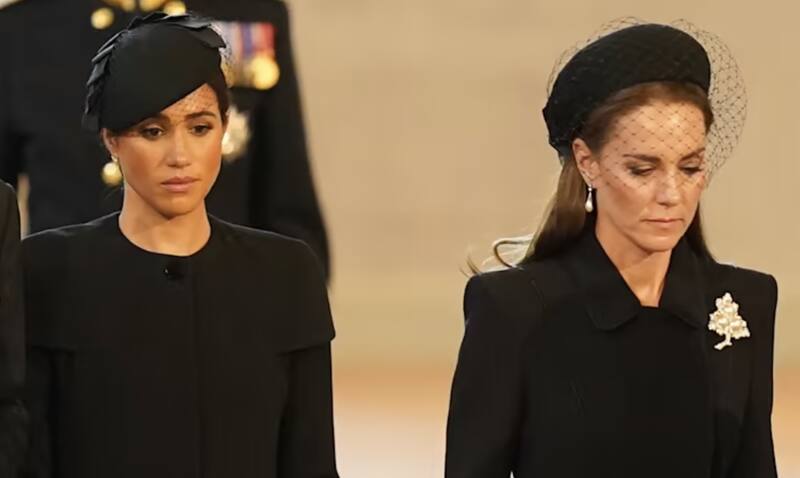 Meghan hizo un desplante a su cuñada Kate Middleton - Créditos: Daily Mail