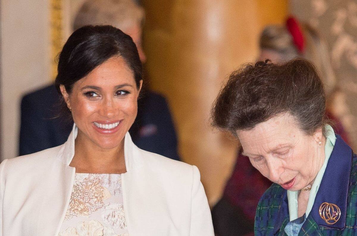 El desconocido vínculo entre Meghan Markle y la princesa Ana