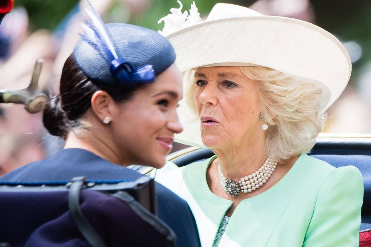 Meghan Markle y la reina consorte Camila nunca tuvieron química entre ellas. - Créditos: Newsweek