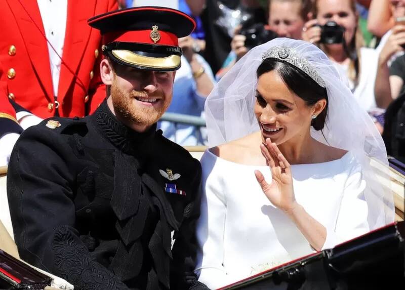 Meghan no le perdona a Katy Perry el comentario sobre su vestido de novia. - Créditos: Instagram