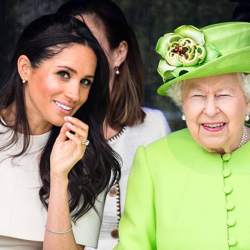 Meghan no podrá estar en el balcón de Buckingham con la Reina. - Créditos: Twitter