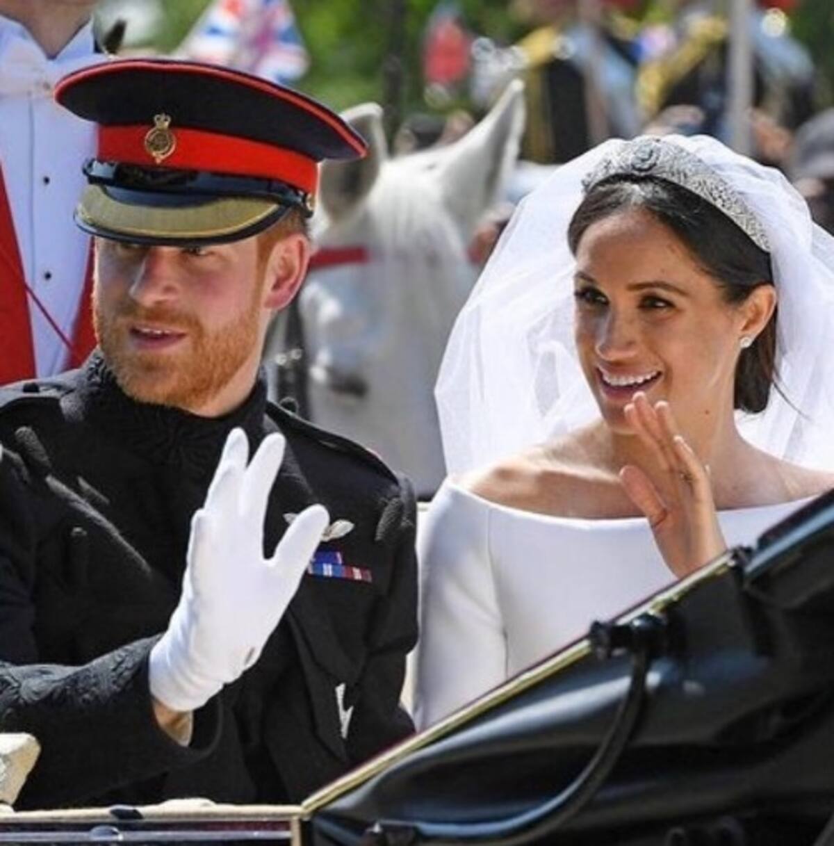 Meghan y Harry se casaron el 2018 en el castillo de Windsor. - Créditos: Instagram
