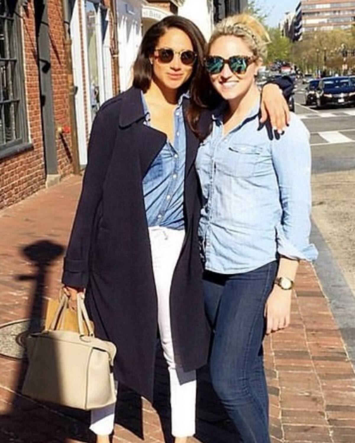 Meghan y su sobrina Ashleigh, hija de su media hermana Samantha. - Créditos: Netflix