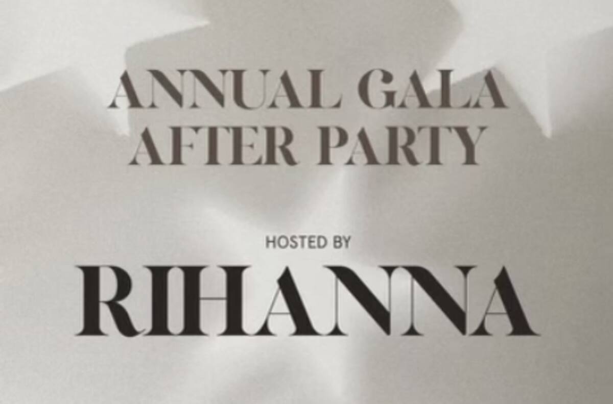 Regresa el 'after party' del Met Gala convocado por Rihanna