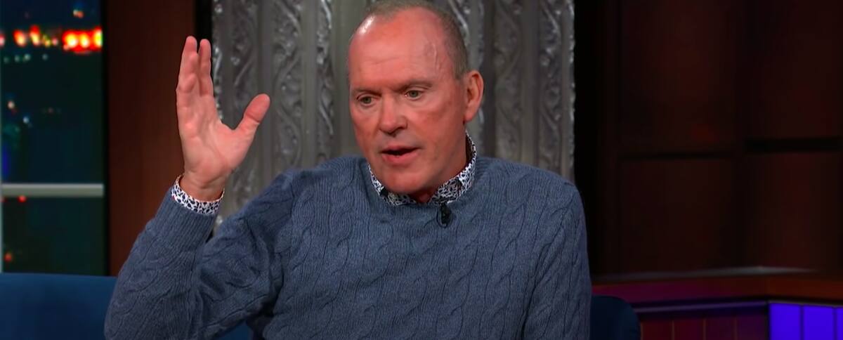 Michael Keaton La película será estrenada en noviembre del 2022, en HBO Max - Créditos: Captura de pantalla durante entrevista con Stephen Colbert