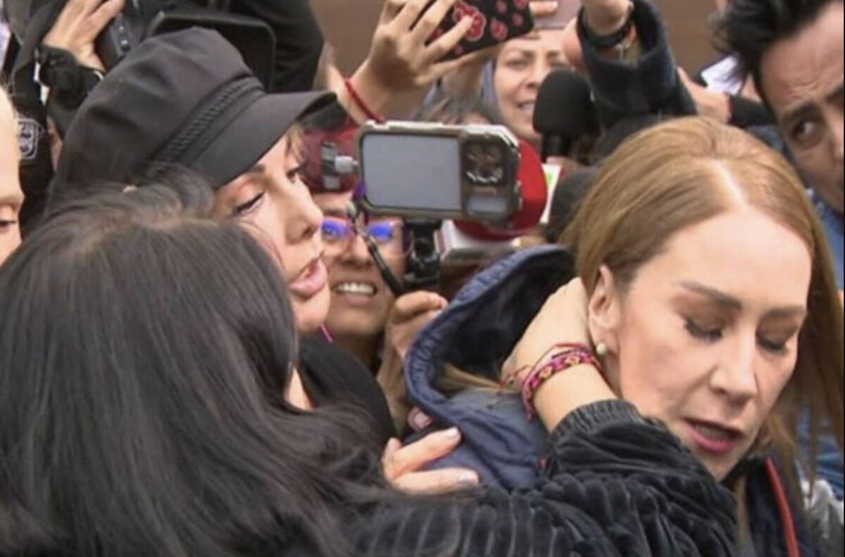 Famosa agredida afuera del funeral de Julián Figueroa rompe el silencio y relata lo que ocurrió