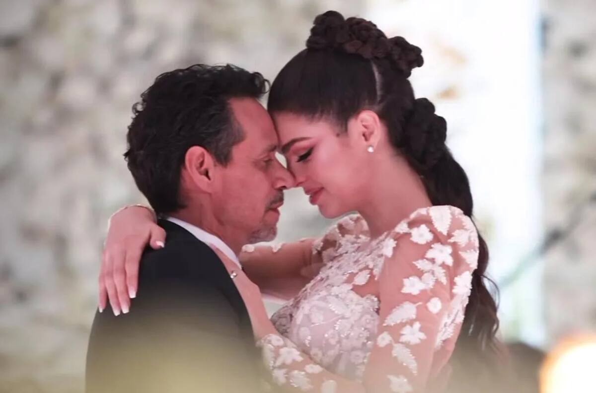 Cómo Marc Anthony sedujo a Nadia Ferreira en su primer baile como Mr & Mrs. Muñiz