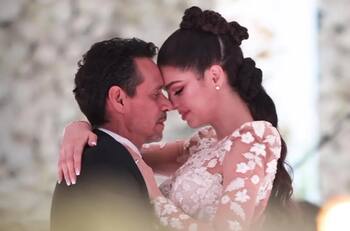 Cómo Marc Anthony sedujo a Nadia Ferreira en su primer baile como Mr & Mrs. Muñiz