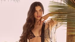 Nadia Ferreira aparece en traje de baño pero sin avistarse su barriguita de embarazo