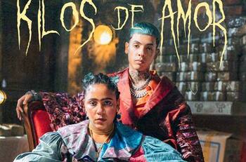 Natanael Cano y Tokischa son criticados por recrear retrato de Frida Kahlo y Diego Rivera