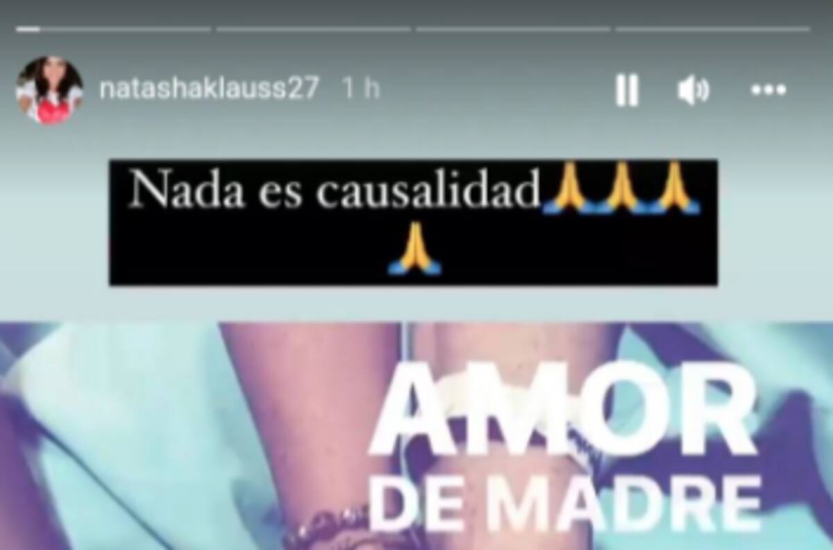 Natasha Klauss y el conmovedor mensaje a su mamá en el final de grabaciones de 'Pasión de gavilanes'