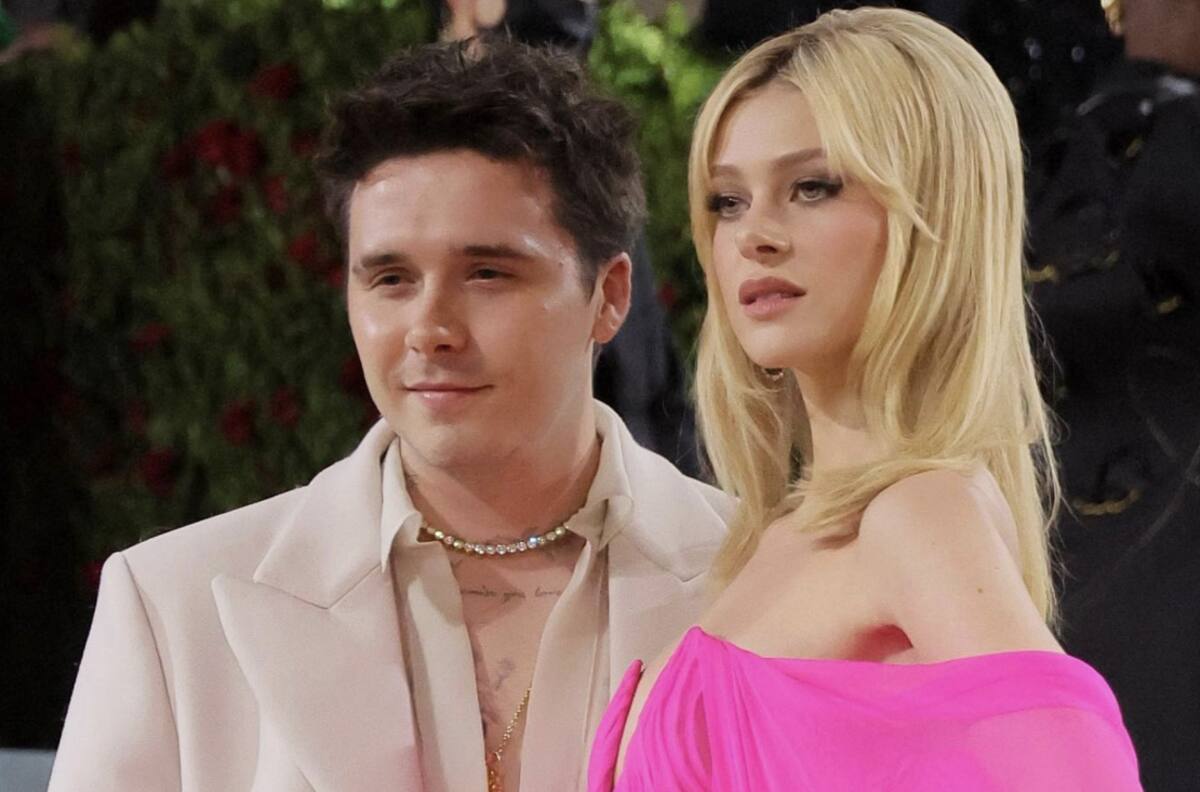 Nicola Peltz y Brooklyn Beckham posan sin tapujos desde la cama