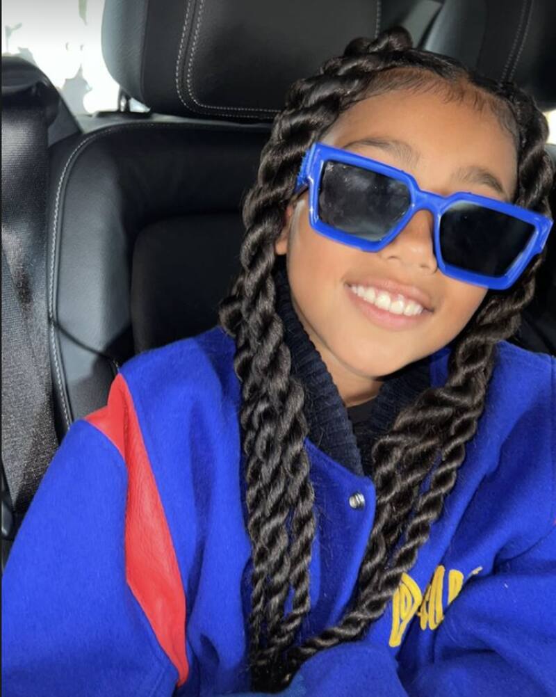North West heredó el estilo para vestir de su papá. - Créditos: Instagram
