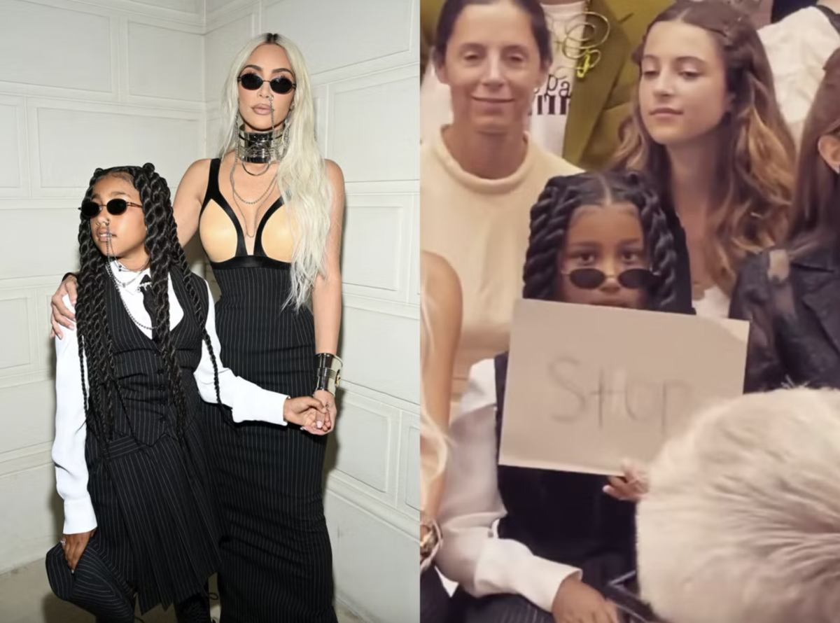 North West protesta contra los paparazzis - Créditos: Instagram