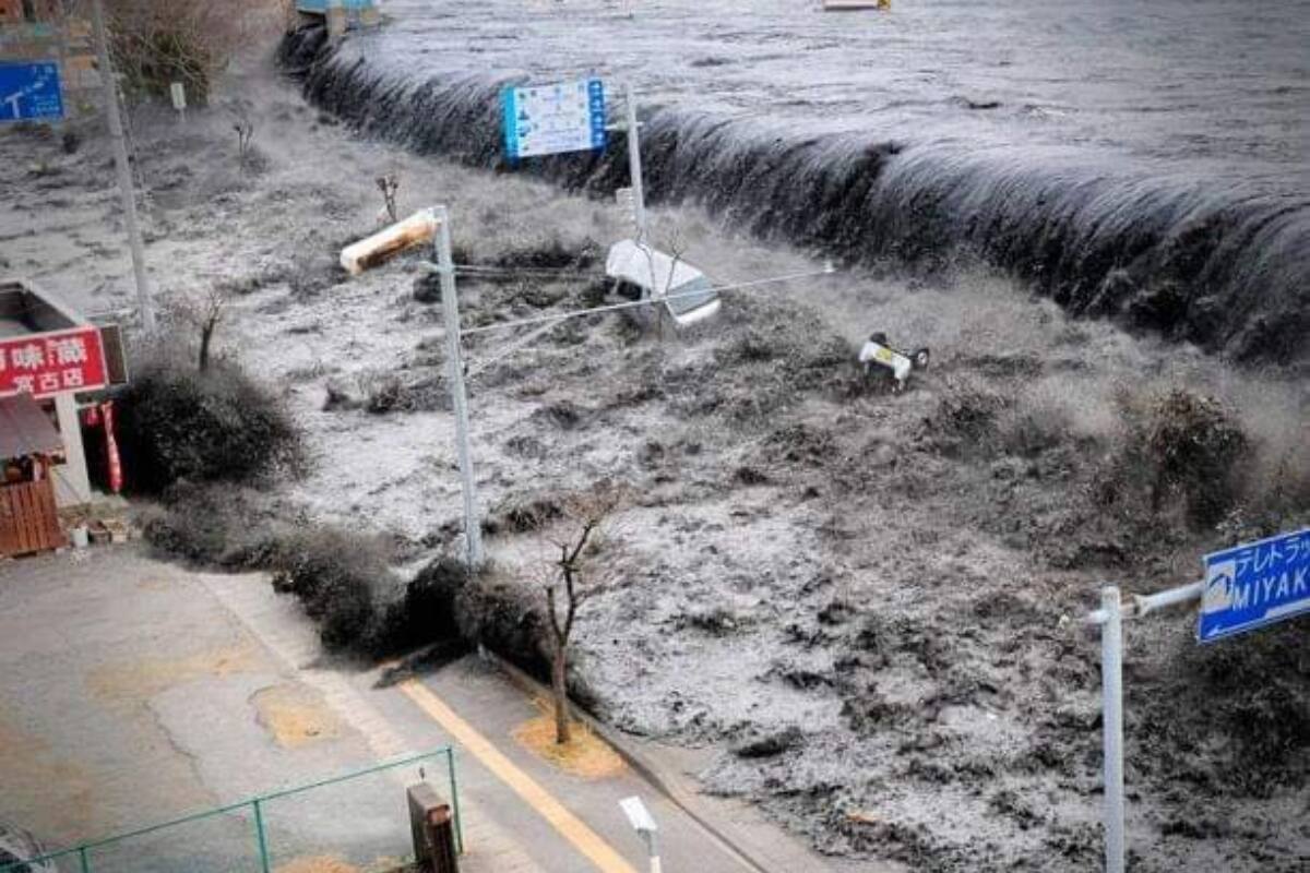 Usuarios en Twitter recordaron el terremoto de Japón.