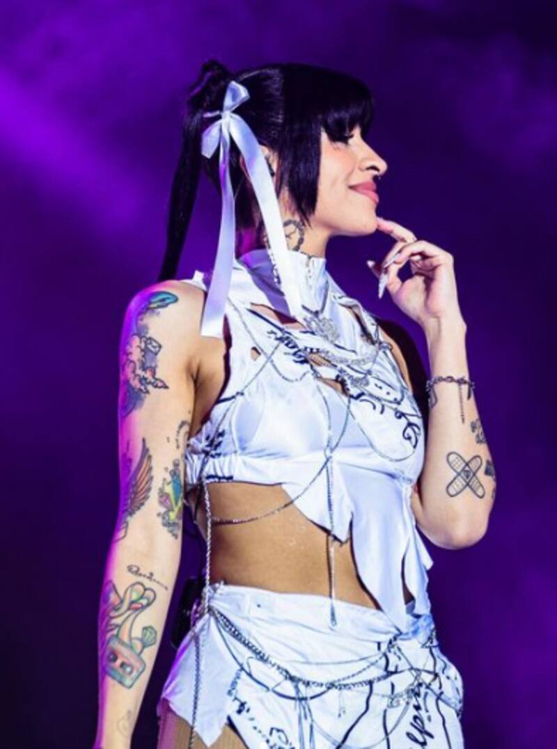 Novia de Christian Nodal recibió una rechifla por parte del público mexicano - Créditos: Instagram