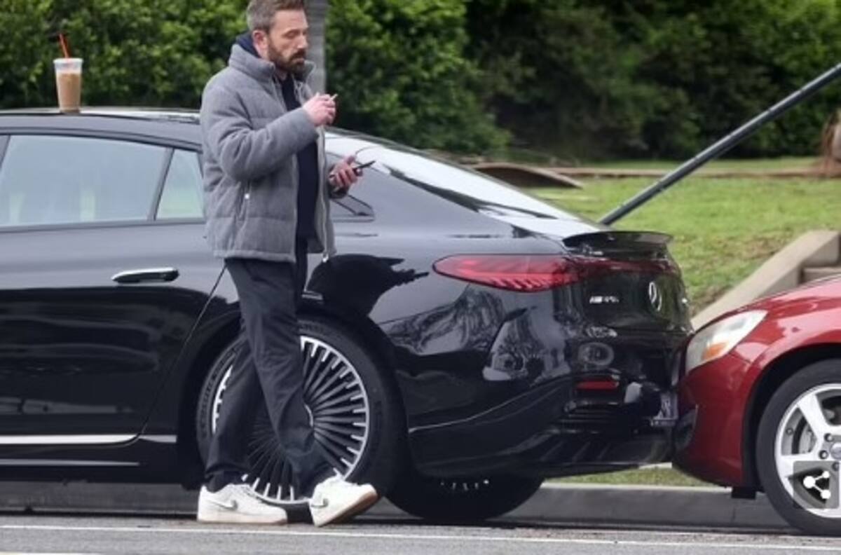 ¡Ben Affleck en aprietos! Quedó encerrado y no supo cómo salir