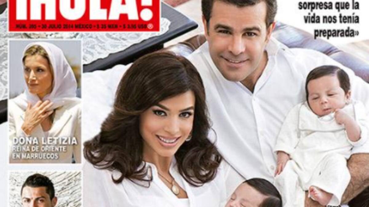 A estos famosos la cigüeña los sorprendió con más de un bebé a la vez