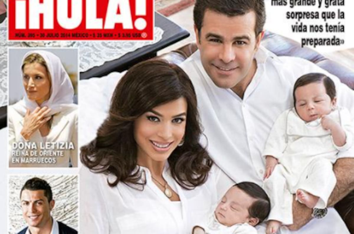 A estos famosos la cigüeña los sorprendió con más de un bebé a la vez