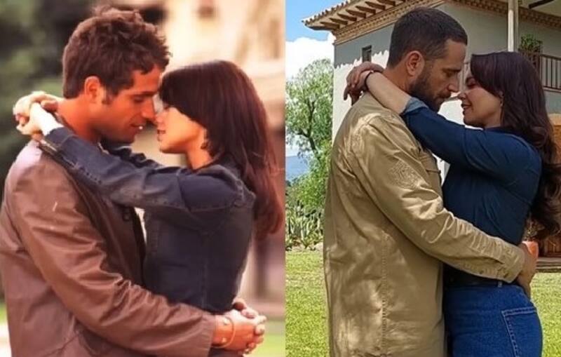 Pasión de Gavilanes 2: los Reyes-Elizondo vuelven a los besos 17 años después Michel Brown y Natasha Klauss reviven el pasado - Créditos: Instagram