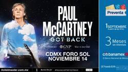 ¡El ícono del rock, Paul McCartney, vuelve a la CDMX!