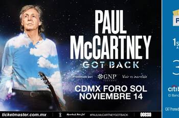 ¡El ícono del rock, Paul McCartney, vuelve a la CDMX!