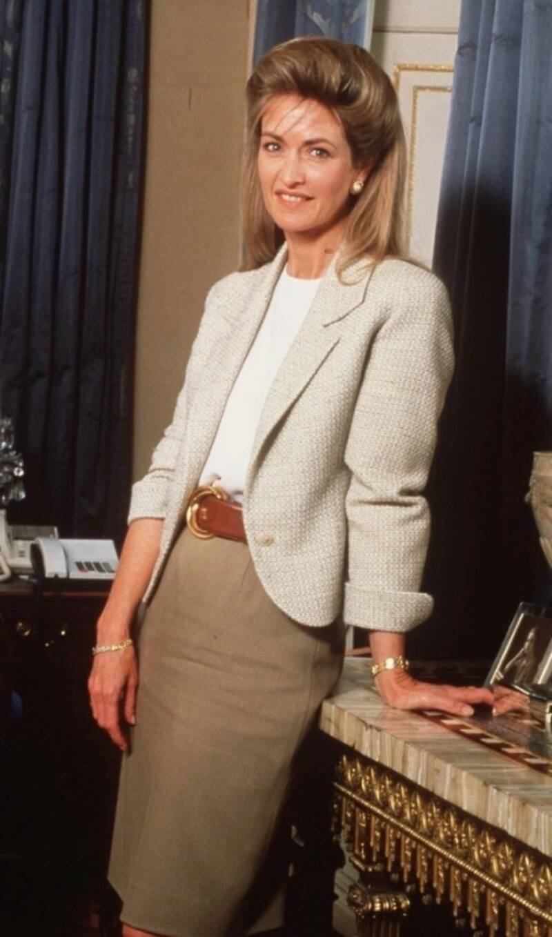 Penny Knatchbull, quien asume un protagonismo inesperado en la quinta temporada de "The Crown". - Créditos: The Sun