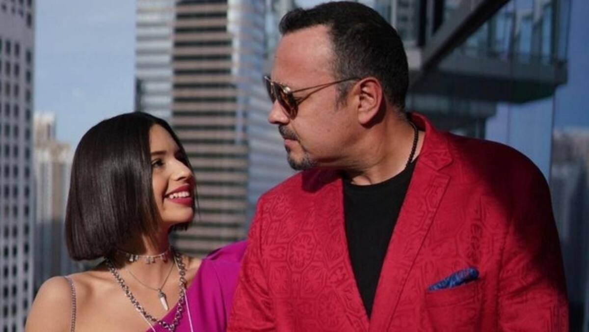 Pepe Aguilar orgulloso padre y corista de Ángela - Créditos: Twitter
