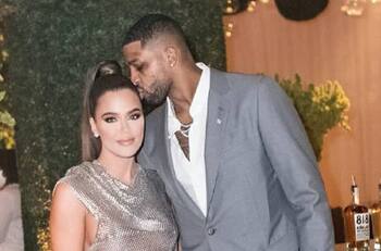 Khloé Kardashian vuela kilómetros para estar junto a Tristan Thompson, su ex infiel
