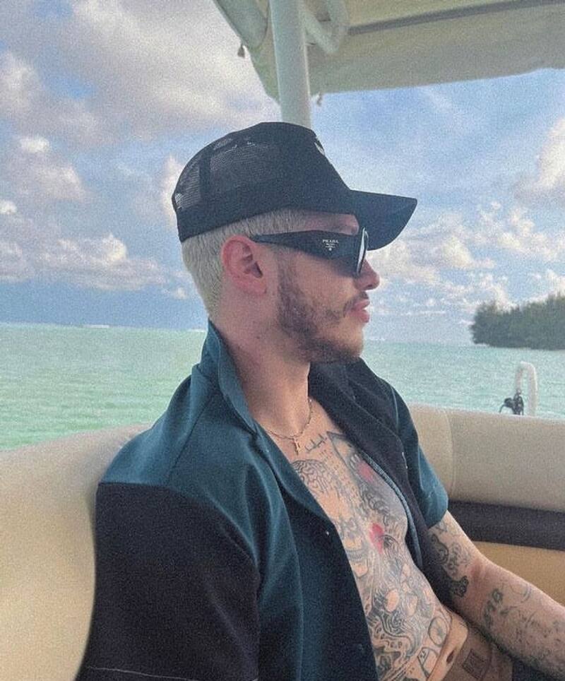 Pete Davidson es visto por primera vez después de romper con Kim Kardahsian - Créditos: Instagram