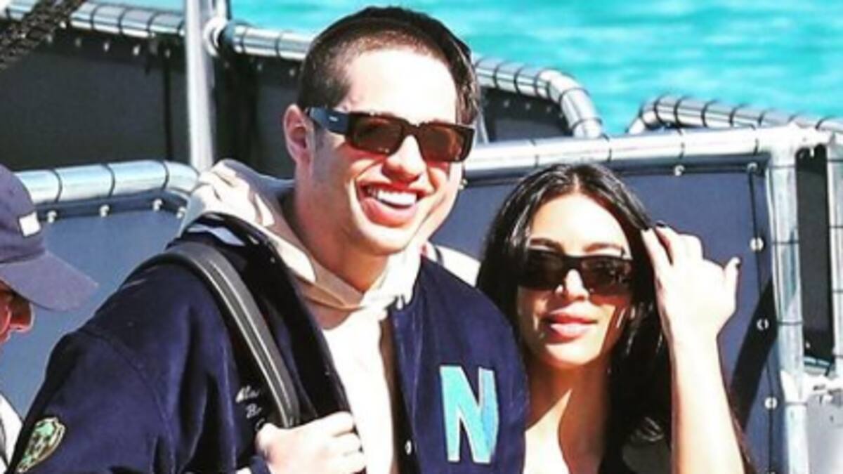 Así se refirió Pete Davidson a Kim Kardashian en su primera charla sobre su relación