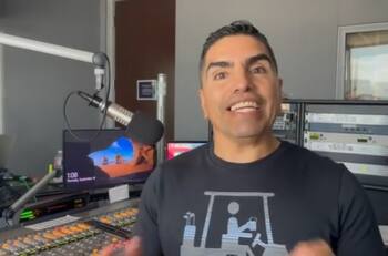 Eddie Piolín Sotelo defiende su decisión de ir a dejar a su hijo a la escuela