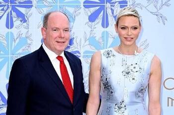 Princesa Charlene se queda en Mónaco cuando Alberto II viaja a Francia a unirse a cofradía milenaria