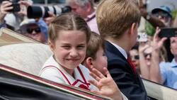 La madura reacción de la princesa Charlotte con su hermano Louis encantó a los fanáticos