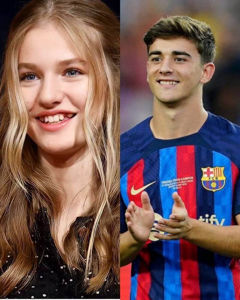 Princesa Leonor y Pablo Gavi han desatado comentarios sobre un supuesto romance - Créditos: Instagram