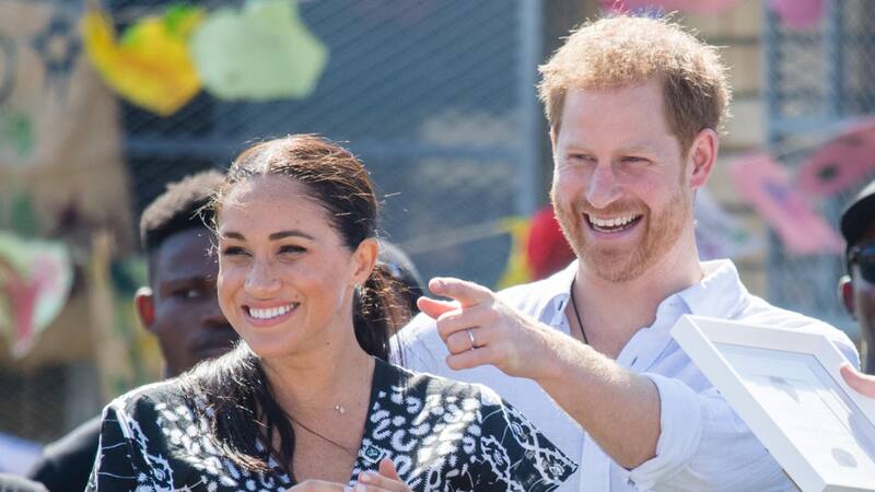 El príncipe Harry siempre se ve muy enamorado de su esposa, Meghan Markle.