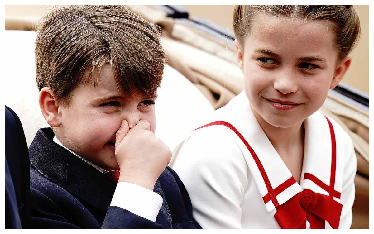 El Príncipe Louis deleitó con sus payadasas en el Trooping the Colour.