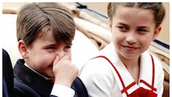 El príncipe Louis vuelve a ser el centro de atención en el Trooping the Colour