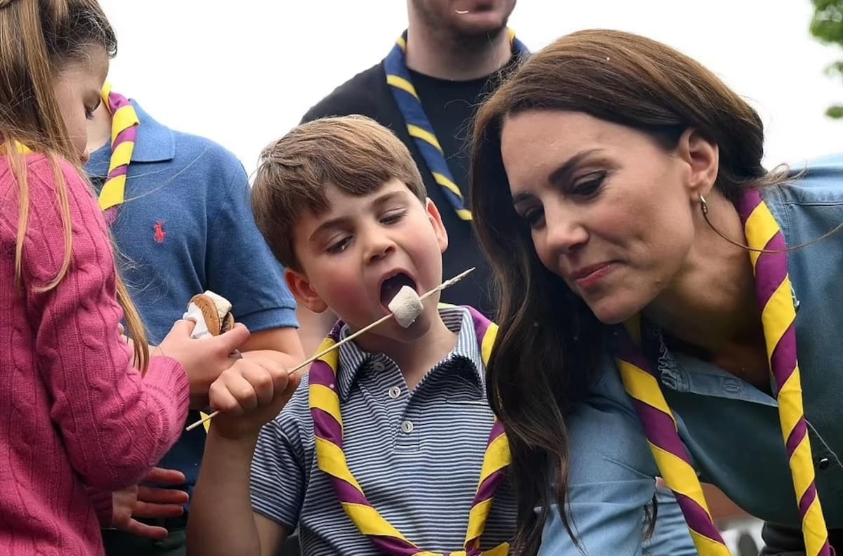 Príncipe Louis hace su primer compromiso real acompañado de sus hermanos, George y Charlotte