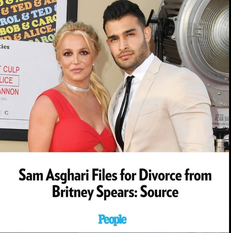 Publicación de la separación de Britney en People