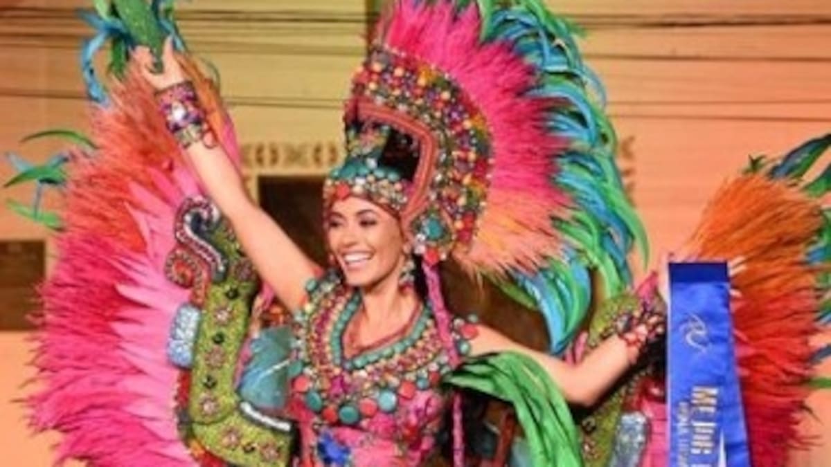 Los increíbles trajes típicos que las reinas latinas lucieron en Miss Hispanoamérica
