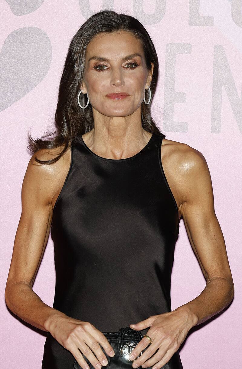 La Reina Letizia tiene un físico envidiable donde resalta su musculatura.