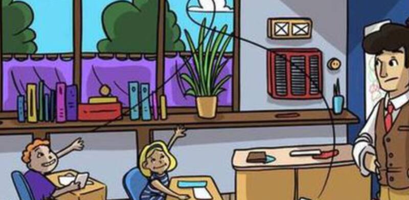 Reto visual: Ayuda al niño a encontrar sus lentes - Créditos: Genial.guru