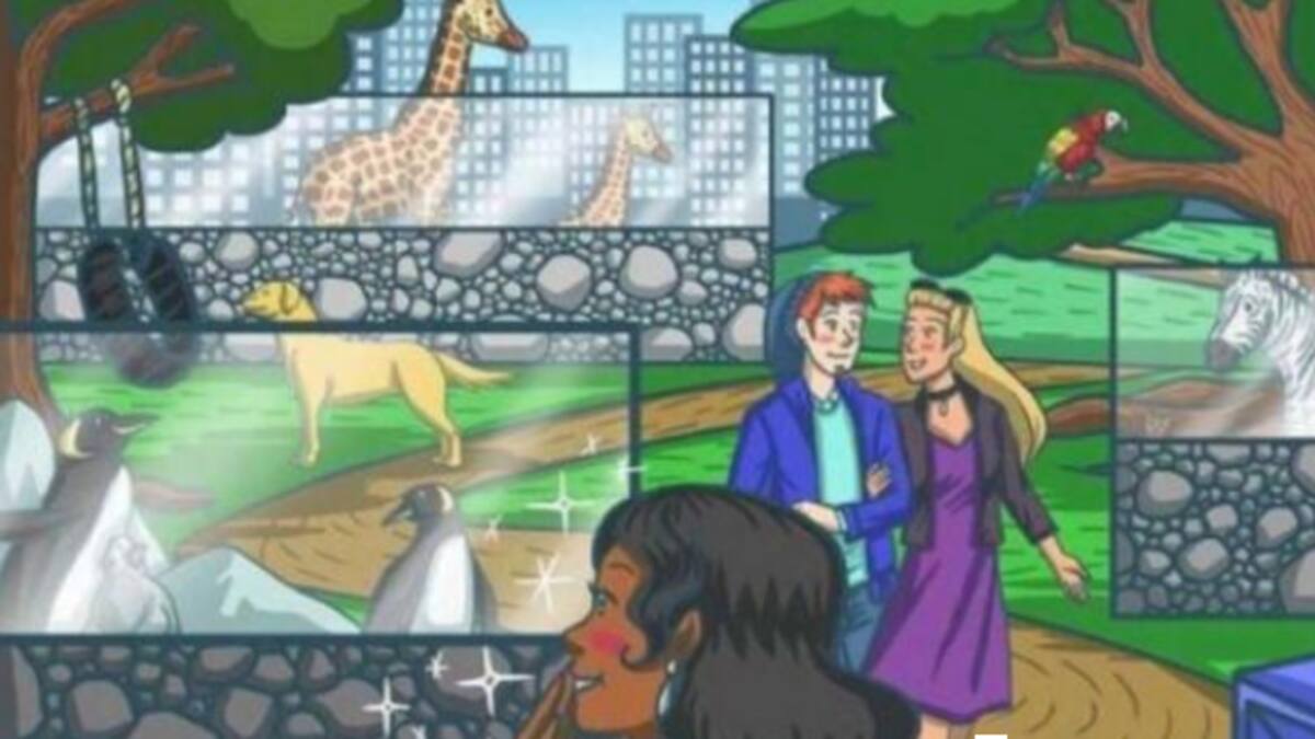 Reto Visual: Un gato se logró meter al zoológico ¿Lo ves por alguna parte?