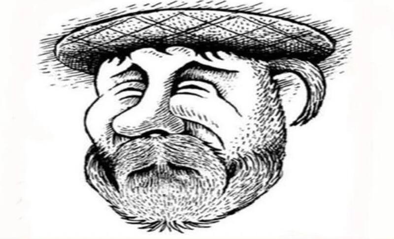 Reto visual: Localiza al perro oculto en el rostro del hombre en menos de 30 segundos - Créditos: Internet