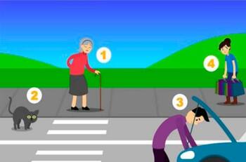 Test de personalidad: Descubre cuáles son tus valores al elegir a quién ayudarías primero