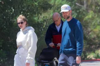 Revelan fotos del bebé de Jennifer Lawrence en las cuales se puede ver su rostro