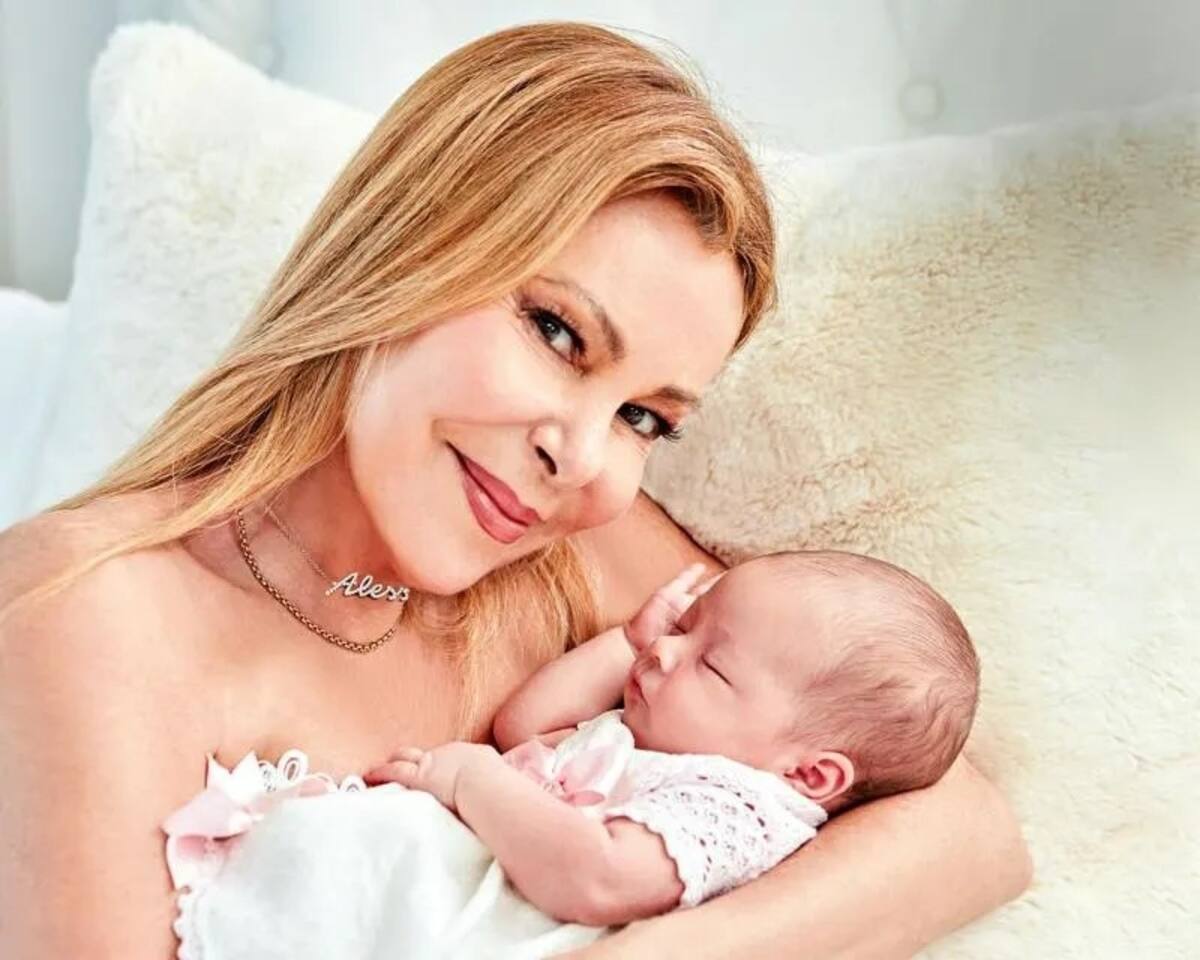 Revelan la identidad de la madre gestante de la nieta de Ana Obregón - Créditos: Instagram