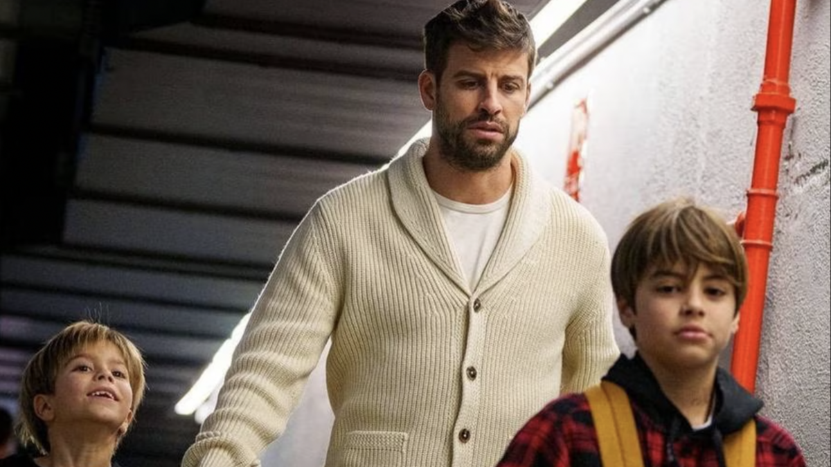 Revelan la verdadera causa del fuerte regaño de Piqué a sus hijos en público