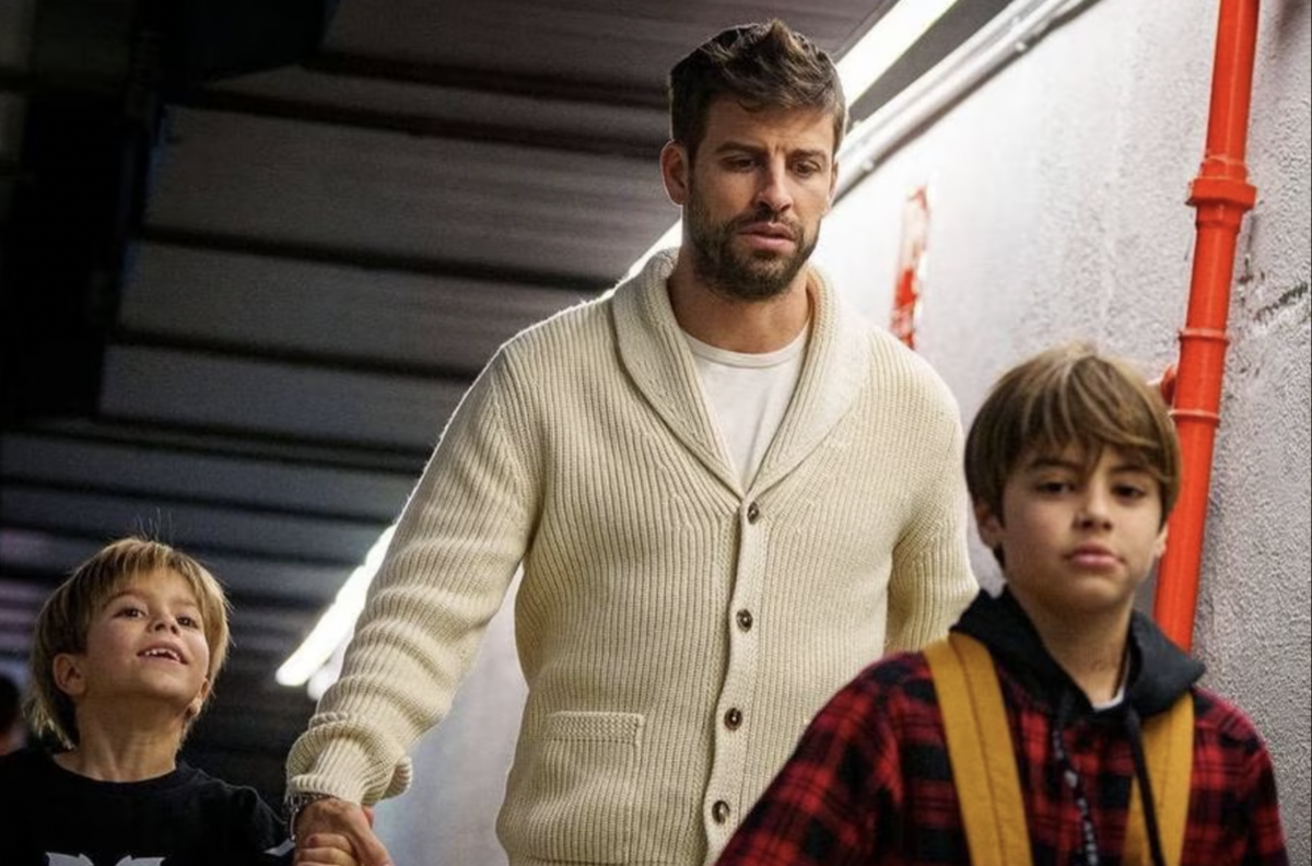 Revelan la verdadera causa del fuerte regaño de Piqué a sus hijos en público